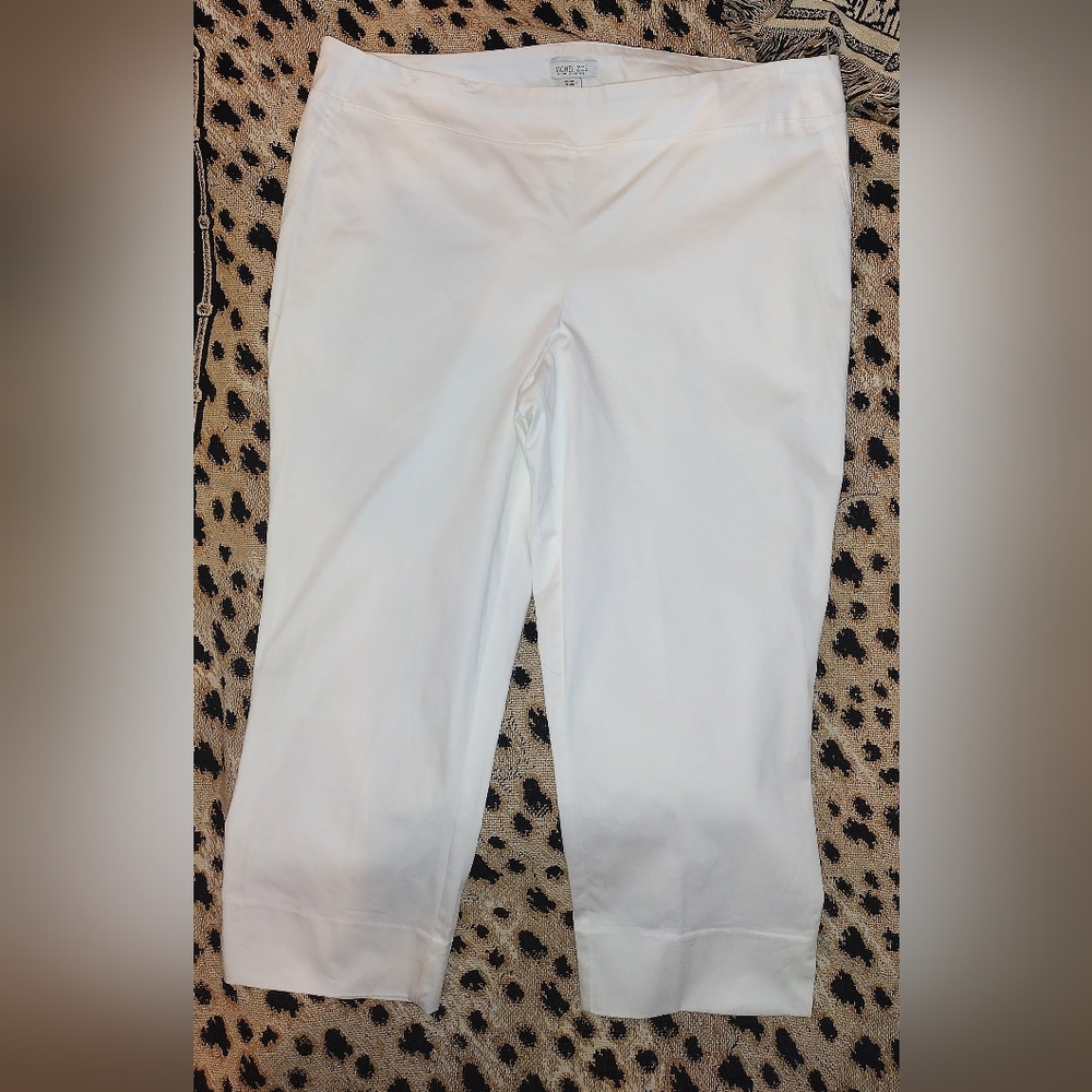 Rachel Zoe White Wide Leg Trousers Women's Size 20